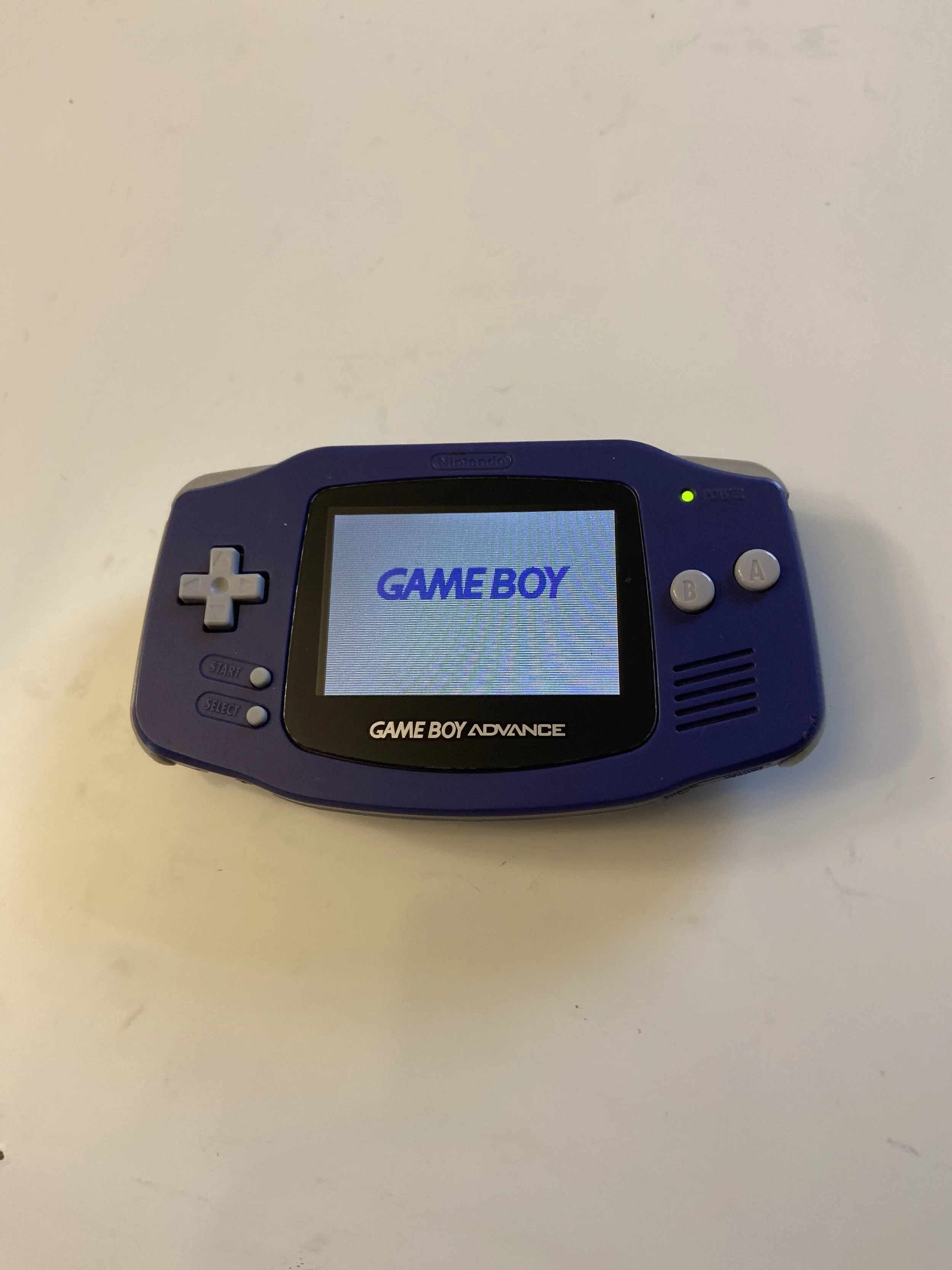 GameBoy Advance Backlit Screen Mod